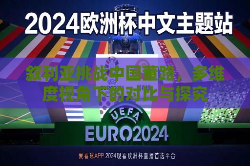 叙利亚挑战中国董路，多维度视角下的对比与探究