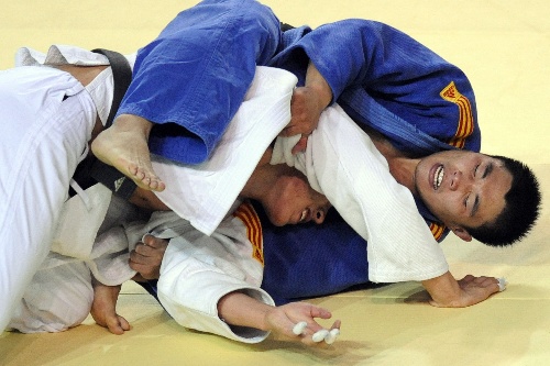 全运会柔道比赛图(历届全运会摔跤冠军)